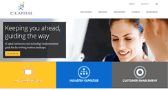 Desktop Screenshot of ecapitaladvisors.com